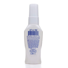 It's a 10 Miracle Blowdry Volumizer damp-hair-application shows even spray for detangling and hold.