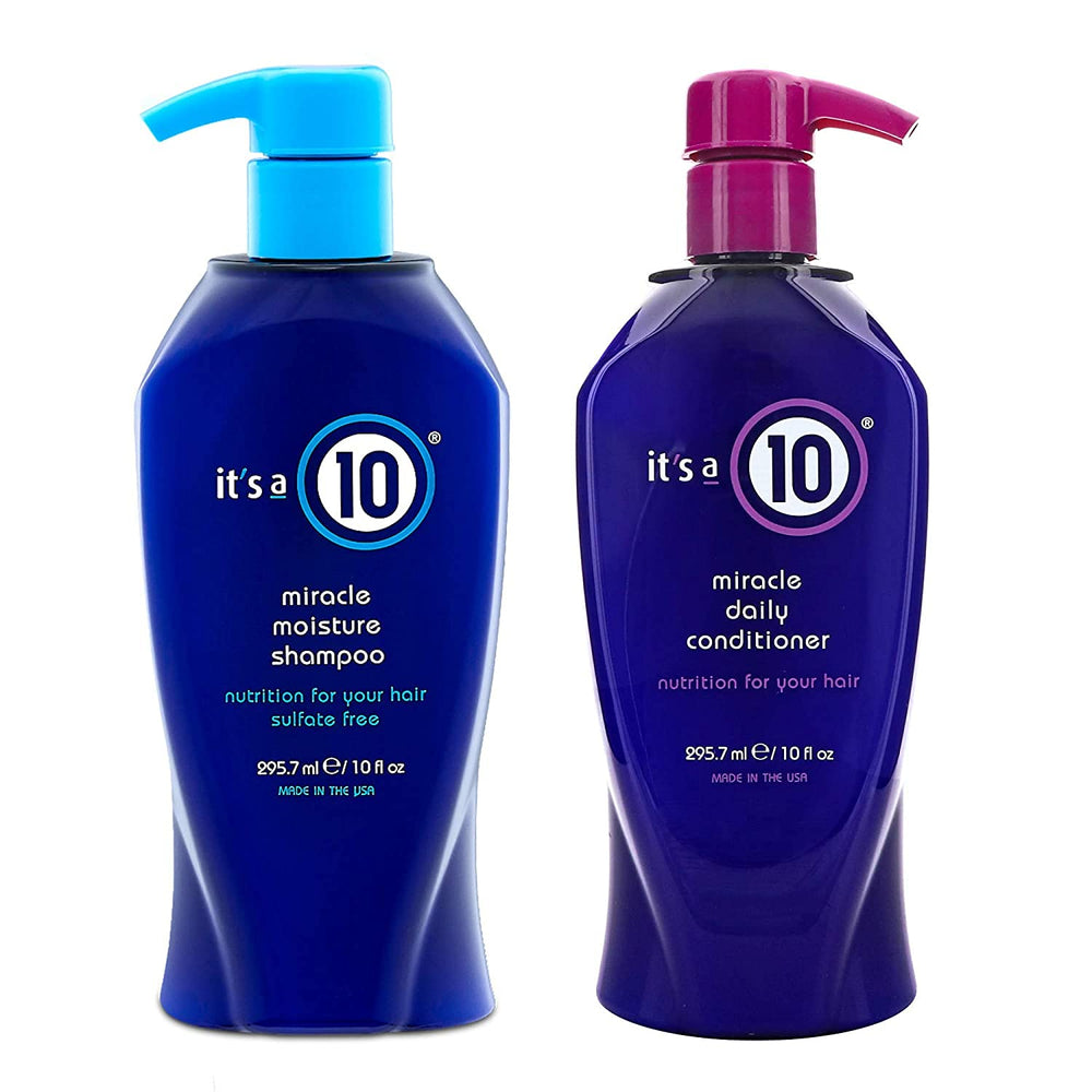 It's a 10 Miracle Daily Shampoo bottle for daily cleansing and scalp nourishment.