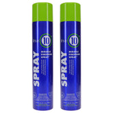 Its a 10 Miracle Finishing Spray 10oz bottle delivers a lightweight finish and shine.