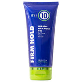 It's a 10 Miracle Firm Hold Gel bottle angled for long-lasting natural-looking hold.