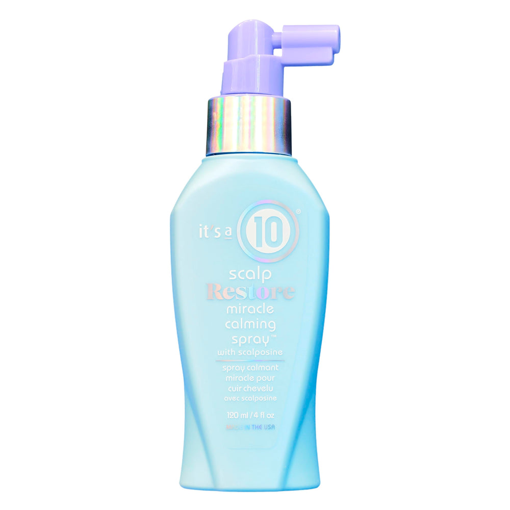 It's a 10 Scalp Restore Miracle Calming Spray bottle for quick scalp relief.
