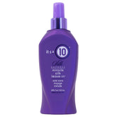 Its-a-10 Silk Express Miracle Silk Leave-In bottle promotes silky smooth hair and easy detangling