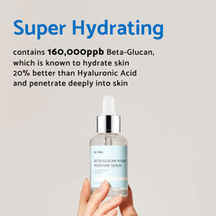 IUNIK Beta-Glucan Power Deep Moisture Serum packshot signals intense hydration for barrier support