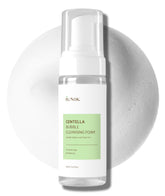 IUNIK Centella Bubble Cleanser bottle, soothing cleanse for all skin types.