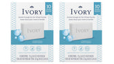 Ivory Clean Original Bar Soap pack of 20 bars displayed in box for family use.