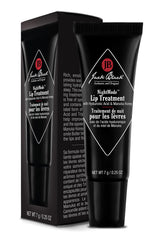 Jack Black NightMode texture swatch reveals creamy hydrating lip treatment