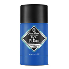 Jack Black Pit Boss Big Sir deodorant stick ready for daily protection and easy application.