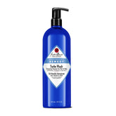 Jack Black Turbo Wash bottle front highlights dual-purpose cleanser for hair and body