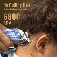 Jack & Rose T-blade trimmer closeup for precise zero-gap trimming