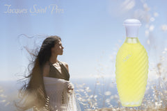 Jacques Saint Pres CIEL floral notes packaging hints at premium gift-worthy fragrance.