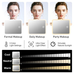 Jadazror detachable 10x magnifying mirror aids detailed eyeliner work.