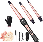 JAETON 3in1 curling wand set packaging highlights premium design and versatility for at-home styling