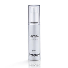 Jan Marini C-ESTA Serum bottle closeup highlighting lifting and firming potential.