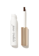 jane iredale PureBrow brow gel medium brown packaging enables portable brow definition.