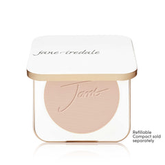 jane iredale PurePressed Base SPF label indicates broad spectrum protection