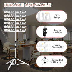 JANMPASK snap-on assembly enables tool-free setup for fast workspace readiness.