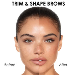 JAPONESQUE brow scissors with hand-sharpened blades for accurate shaping