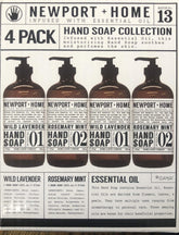JAROFUREL Newport hand soap rosemary mint—soothing daily cleanse with coconut oil.