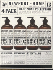 JAROFUREL Newport hand soap rosemary mint—soothing daily cleanse with coconut oil.