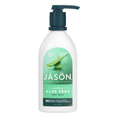 JASON Aloe Vera Shower Gel bottle showing soothing formula for gentle cleansing