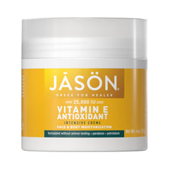 JASON Vitamin E Intensive Creme bottle closeup for deep hydration