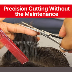 Jatai Feather blades in Japanese stainless steel and ice-tempered steel for lasting sharpness.