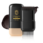 Javpav 2in1 Hair Color Stick with built-in comb for quick dry-hair touch-ups.