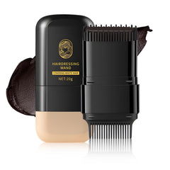 Javpav 2in1 Hair Color Stick with built-in comb for quick dry-hair touch-ups.