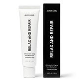 JAXON LANE Relax and Repair bottle closeup for anti-aging hydration.