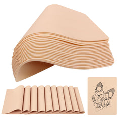 Jconly blank tattoo practice skin packaging showing a complete starter kit for practice