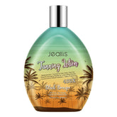 Jeallis Extreme Dark Tanning Lotion bottle front for faster, deeper tan possibilities.