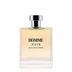 Jean Marc Paris Homme Noir spray-action demonstrates easy, versatile application