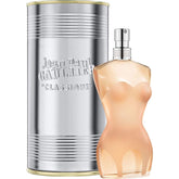 Jean Paul Gaultier Classique bottle closeup highlighting elegant curves for daily fragrance ritual