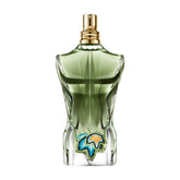 Jean Paul Gaultier Le Beau Paradise Garden bottle front showing bold tropical-green design and packaging appeal