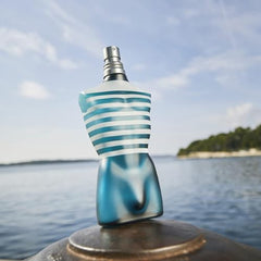 Jean Paul Gaultier Le Male box display hints at gift-ready elegance and special-occasion allure.