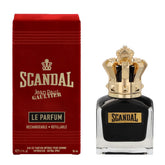 Jean Paul Gaultier Scandal Pour Homme Le Parfum bottle for long-lasting evening fragrance.