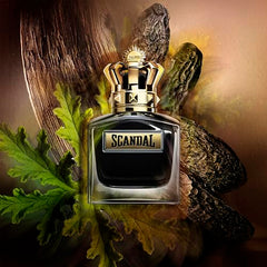 Jean Paul Gaultier Scandal Pour Homme Le Parfum cap emphasizing premium, quick scent touch-ups.