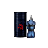 Jean Paul Gaultier Ultra Male bottle—bold masculine design for evening wear.