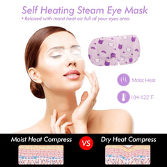 Jekeno Steam Eye Mask soft fabric closeup emphasizes cozy, hydrating relief.