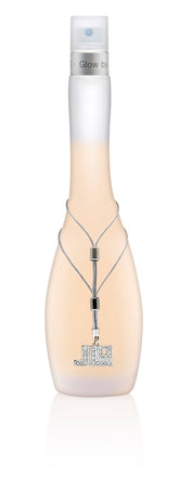 Jennifer Lopez Glow EDT spray bottle featuring a radiant floral-fruit scent for daily wear.
