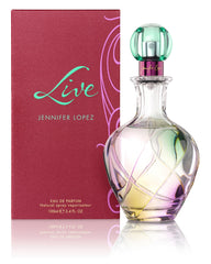 Jennifer Lopez Live by perfume spray dispersion demonstrates even distribution