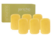 Jericho Dead Sea Sulfur Soap six-pack bars for daily cleansing and balance.
