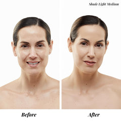 Jerome Alexander Magic Minerals kabuki brush enables precise blending for natural coverage.