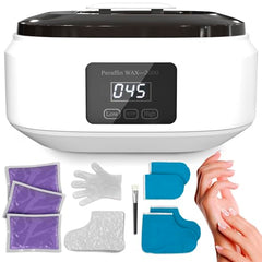 Jerrybox paraffin wax machine 3400ml front view for convenient at-home spa sessions