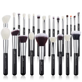 Jessup 25pcs makeup brush set packaging box ready for gifting and travel
