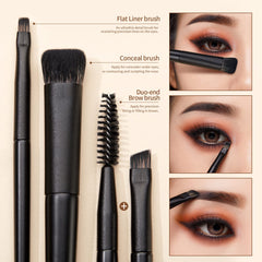 Jessup Eyeshadow Brush Set crease brush defines depth with seamless precision