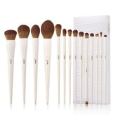 Jessup makeup brushes 14pcs set shown for versatile application and tidy kit organization.
