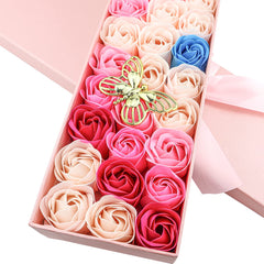 JIALEEY rose soap petal detail highlighting texture and fragrance.