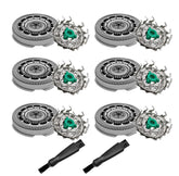 JIANCENGYU SH60 replacement heads 6-pack for Philips 6000 series enable quick replacement.