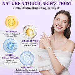 JIANLANPTT vitamin C cream jar supports even skin tone.